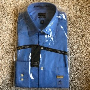 Men’s fitted stretch button up by Arrow